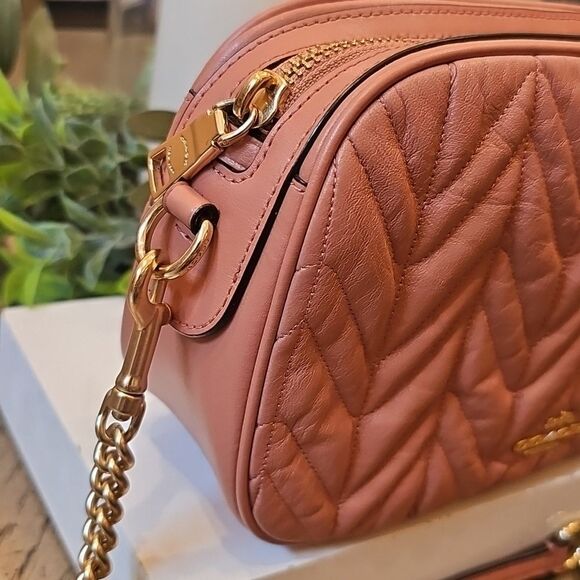 Coach Isla Chain Quilted Crossbody Bag - Picture 2 of 13